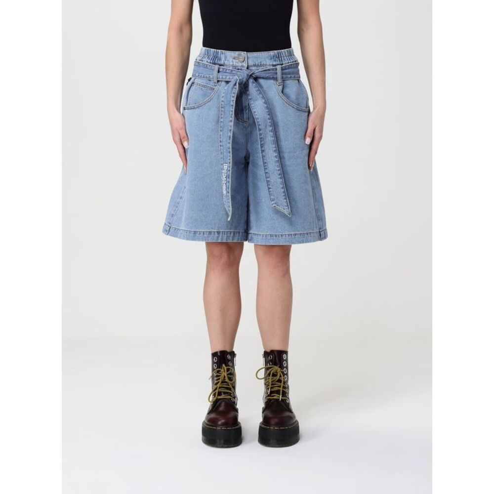 Pinko Women Pinko Cotton Denim Shorts